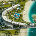 Modèle de construction de développement immobilier du modèle de l'échelle du Qatar